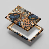 African Ankara Motifs Mixed Animal Skins Canvas Wall Art LT9 - Wonder Print Shop