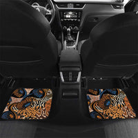 African Ankara Motifs Mixed Animal Skins Car Mats LT9 - Wonder Print Shop