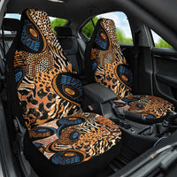 African Ankara Motifs Mixed Animal Skins Car Seat Cover LT9 - Wonder Print Shop