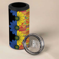 African Ethnic Kitenge Ankara Style 4 in 1 Can Cooler Tumbler LT9 - Wonder Print Shop