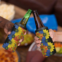 African Ethnic Kitenge Ankara Style 4 in 1 Can Cooler Tumbler LT9 - Wonder Print Shop