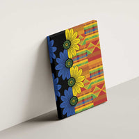 African Ethnic Kitenge Ankara Style Canvas Wall Art LT9 - Wonder Print Shop