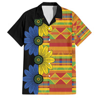 African Ethnic Kitenge Ankara Style Family Matching Tank Maxi Dress and Hawaiian Shirt - Wonder Print Shop