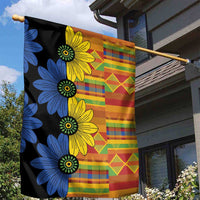 African Ethnic Kitenge Ankara Style Garden Flag - Wonder Print Shop