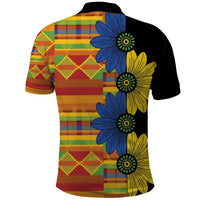 African Ethnic Kitenge Ankara Style Polo Shirt - Wonder Print Shop