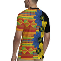 African Ethnic Kitenge Ankara Style Rugby Jersey - Wonder Print Shop