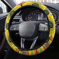 African Ethnic Kitenge Ankara Style Steering Wheel Cover - Wonder Print Shop