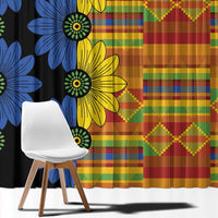 African Ethnic Kitenge Ankara Style Window Curtain - Wonder Print Shop