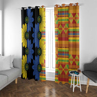 African Ethnic Kitenge Ankara Style Window Curtain - Wonder Print Shop