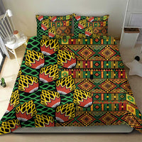 African Tribal Geometric Mixed Kanga Pattern Bedding Set LT9 - Wonder Print Shop