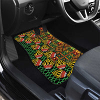 African Tribal Geometric Mixed Kanga Pattern Car Mats LT9 - Wonder Print Shop
