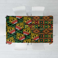 African Tribal Geometric Mixed Kanga Pattern Tablecloth - Wonder Print Shop