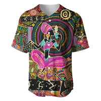 African Women Ethnic Motifs Baseball Jersey LT9 - Wonder Print Shop