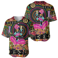 African Women Ethnic Motifs Baseball Jersey LT9 - Wonder Print Shop