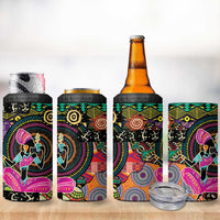 African Women Ethnic Motifs 4 in 1 Can Cooler Tumbler LT9 - Wonder Print Shop