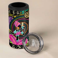 African Women Ethnic Motifs 4 in 1 Can Cooler Tumbler LT9 - Wonder Print Shop