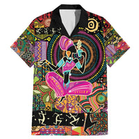 African Women Ethnic Motifs Family Matching Mermaid Dress and Hawaiian Shirt LT9 - Wonder Print Shop