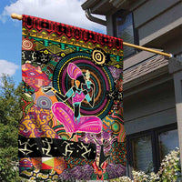 African Women Ethnic Motifs Garden Flag - Wonder Print Shop