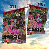 African Women Ethnic Motifs Garden Flag - Wonder Print Shop