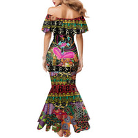 African Women Ethnic Motifs Mermaid Dress - Wonder Print Shop