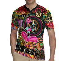 African Women Ethnic Motifs Rugby Jersey - Wonder Print Shop