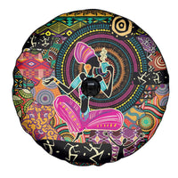African Women Ethnic Motifs Spare Tire Cover - Wonder Print Shop