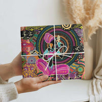 African Women Ethnic Motifs Wrapping Paper - Wonder Print Shop