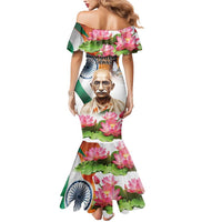 India Gandhi Martyr's Day Mermaid Dress Shaheed Diwas Ashoka Chakra - Wonder Print Shop