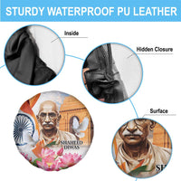 India Gandhi Martyr's Day Spare Tire Cover Shaheed Diwas Ashoka Chakra - Wonder Print Shop