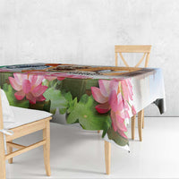 India Gandhi Martyr's Day Tablecloth Shaheed Diwas Ashoka Chakra - Wonder Print Shop