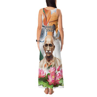 India Gandhi Martyr's Day Tank Maxi Dress Shaheed Diwas Ashoka Chakra - Wonder Print Shop