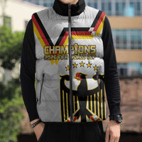 Custom Germany WC26 Future Champions Sleeveless Puffer Jacket Die Nationalelf Road to 5 Stars - Wonder Print Shop
