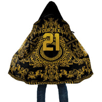World Football 2026 Italy Custom Cloak Black Gold Baroque Medusa Edition - Wonder Print Shop
