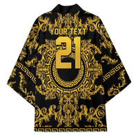 World Football 2026 Italy Custom Kimono Black Gold Baroque Medusa Edition - Wonder Print Shop