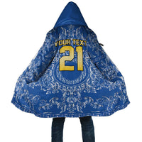 World Football 2026 Italy Custom Cloak Blue Baroque Trinacria Edition - Wonder Print Shop