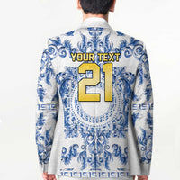 World Football 2026 Italy Custom Blazer Blue White Baroque Trinacria Edition - Wonder Print Shop