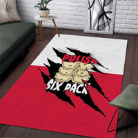 Polish Pierogi Six Pack Area Rug