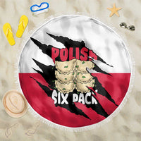 Polish Pierogi Six Pack Beach Blanket