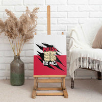 Polish Pierogi Six Pack Canvas Wall Art