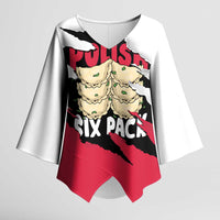 Polish Pierogi Six Pack Kimono Sleeve Blouse