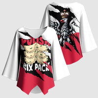 Polish Pierogi Six Pack Kimono Sleeve Blouse