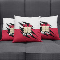Polish Pierogi Six Pack Pillow Cover