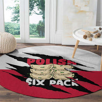 Polish Pierogi Six Pack Round Carpet