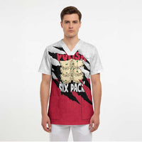 Polish Pierogi Six Pack Scrub Top