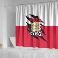 Polish Pierogi Six Pack Shower Curtain