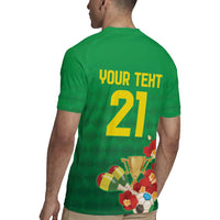 Brazil Canarinho Football Custom Rugby Jersey Bora Brasil! Go Brazil!