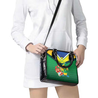 Brazil Canarinho Football Custom Shoulder Handbag Bora Brasil! Go Brazil!