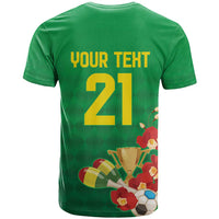 Brazil Canarinho Football Custom T Shirt Bora Brasil! Go Brazil!