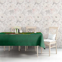 Brazil Canarinho Football Custom Tablecloth Bora Brasil! Go Brazil!