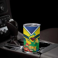 Brazil Canarinho Football Custom Tumbler Cup Bora Brasil! Go Brazil!